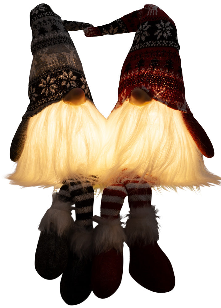 Nain LED assis sur bord 32cm, 2 designs, VE-1