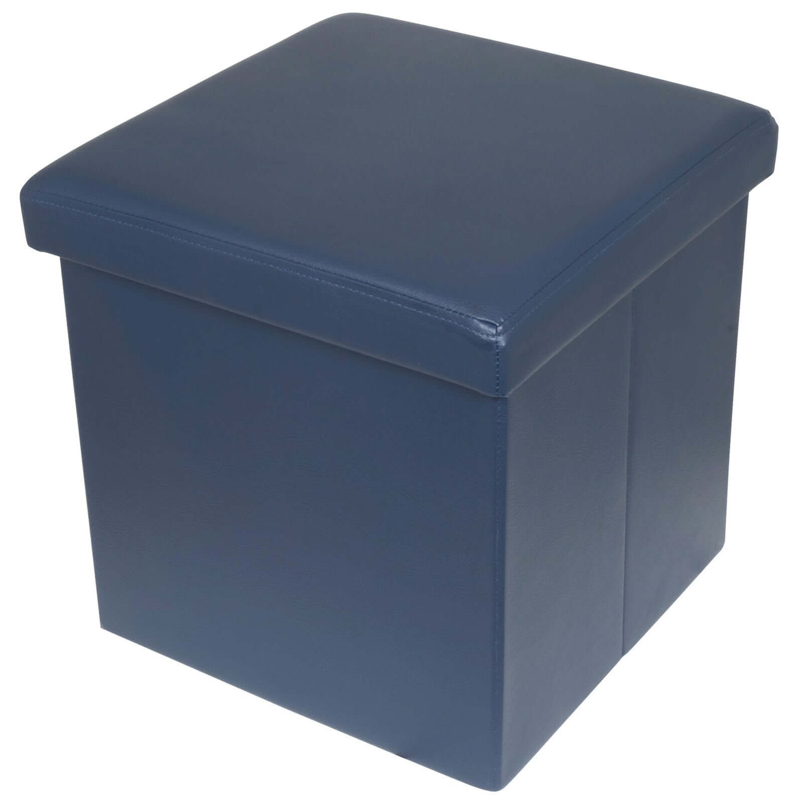 Faltbare Sitzbox Würfel, Farbe blau, VE-4 – PM Euro-Trading GmbH