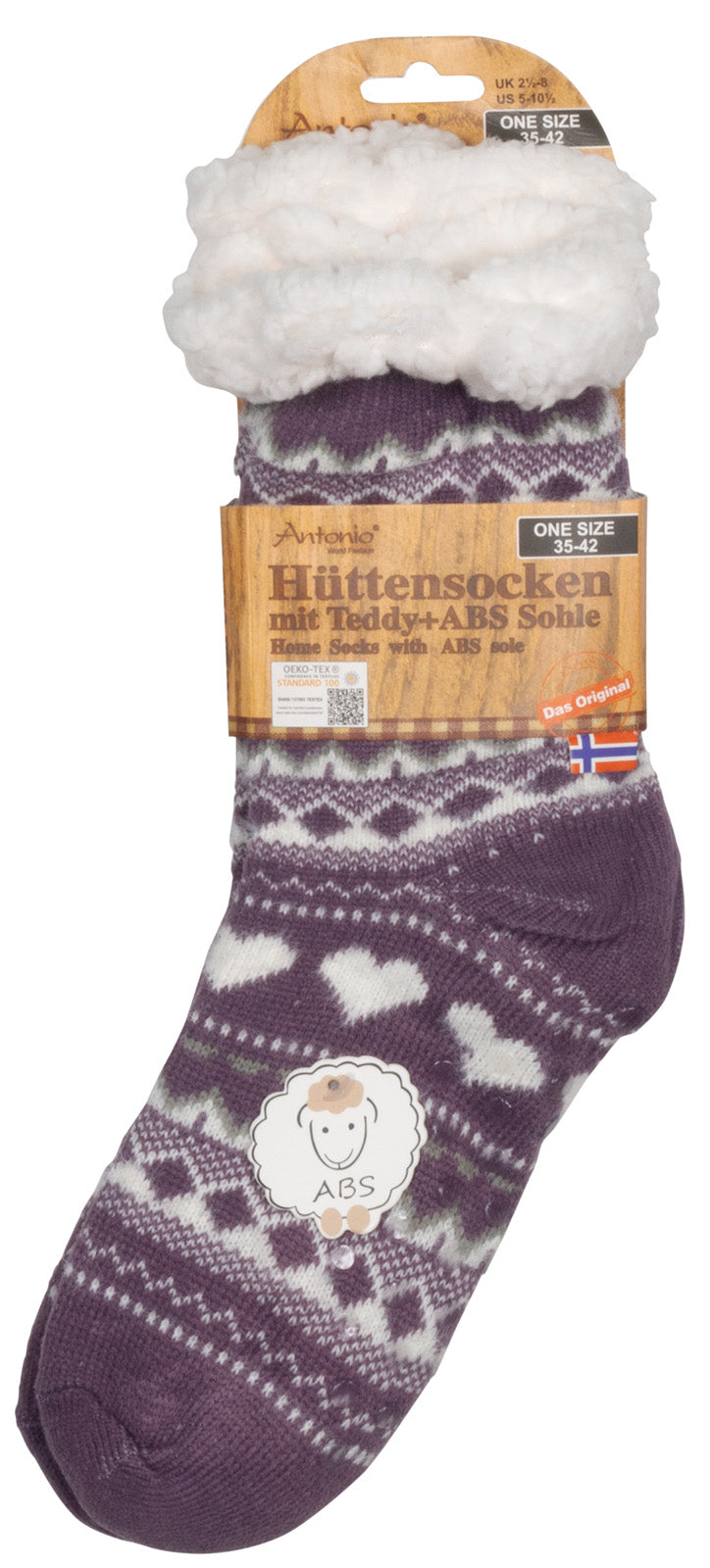 Damen Hüttensocken 'New Hearts Fashion'