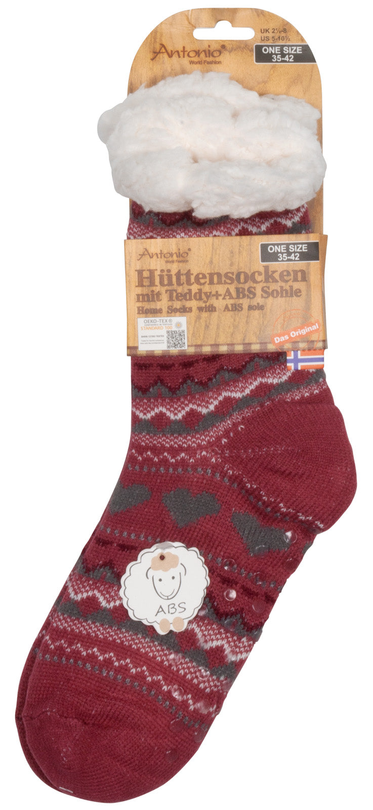 Damen Hüttensocken 'New Hearts Fashion'