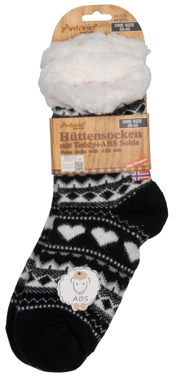 Damen Hüttensocken 'New Hearts Fashion'
