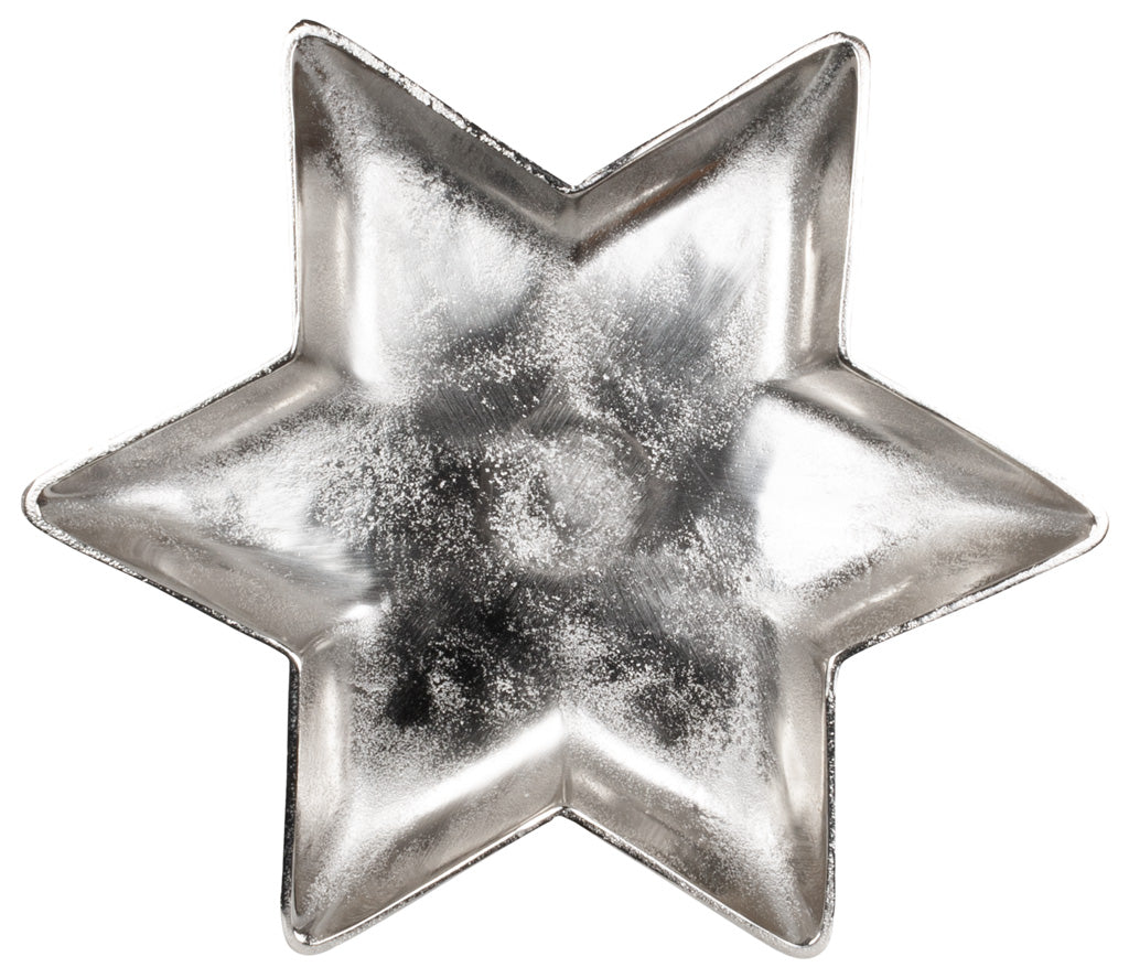 Plato decorativo estrella 40,5cm, VE-4