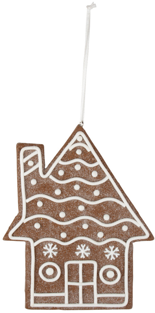 Decorazioni per albero casetta di pan di zenzero, 3 design, conf. 144(36)