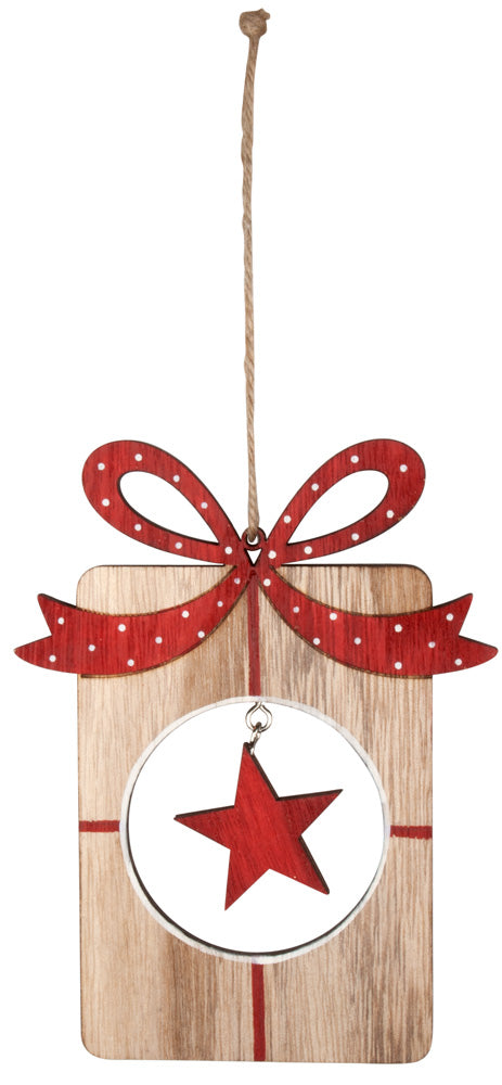 Baumschmuck aus Holz, 3 Designs, VE-384(12)