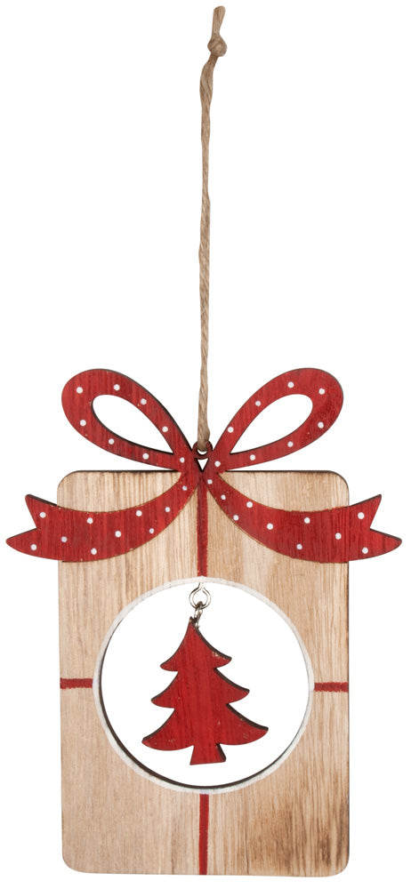 Baumschmuck aus Holz, 3 Designs, VE-384(12)