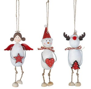 Baumschmuck aus Holz, 3 Designs, VE-216(24)