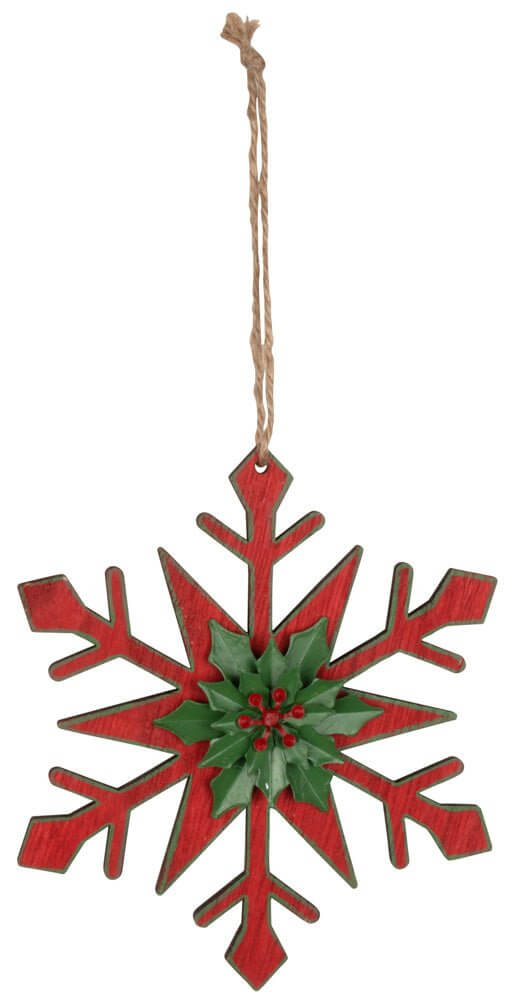 Baumschmuck aus Holz, 2 Designs, VE-288(24)