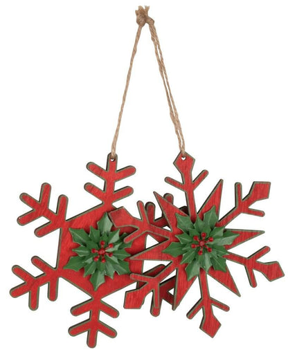 Baumschmuck aus Holz, 2 Designs, VE-288(24)