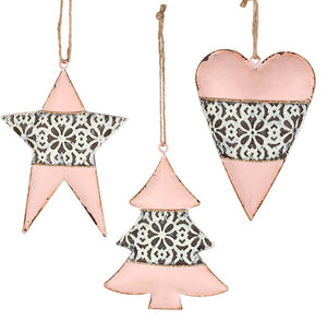 Baumschmuck 12cm Metall