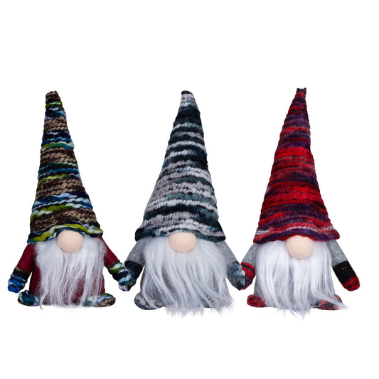 Gnomo seduto 14cm(20cm), 3 design, VE-84(6)