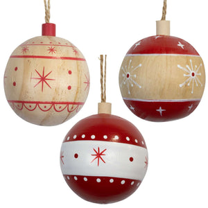 Baumschmuck 7cm, 3 Designs, VE-192(24)