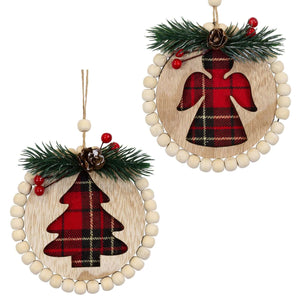 Baumschmuck 11cm, 2 Designs, VE-288(12)