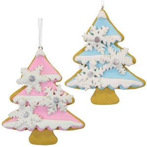 Baumschmuck 12cm, 2 Designs, VE-72(24)