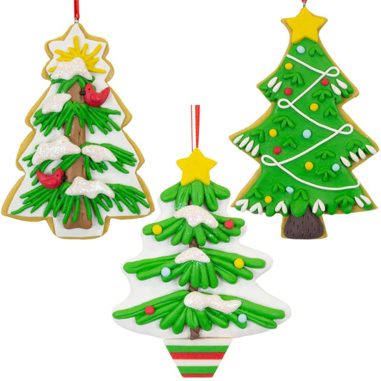 Baumschmuck 13cm, 3 Designs, VE-48(12)