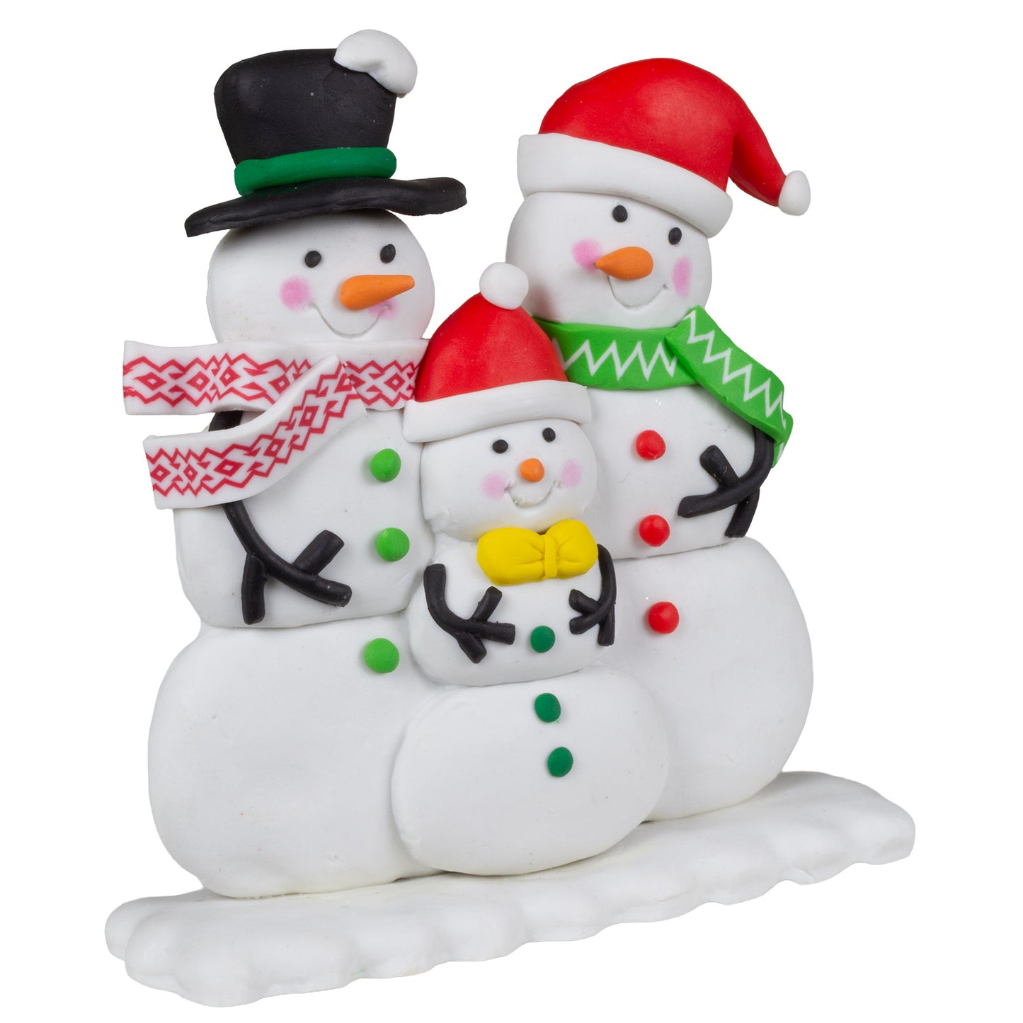 Décoration de table bonhomme de neige 13,5 cm, VE-12(6)