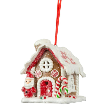 Baumschmuck Lebkuchenhaus, 3 Designs, VE-72(6)