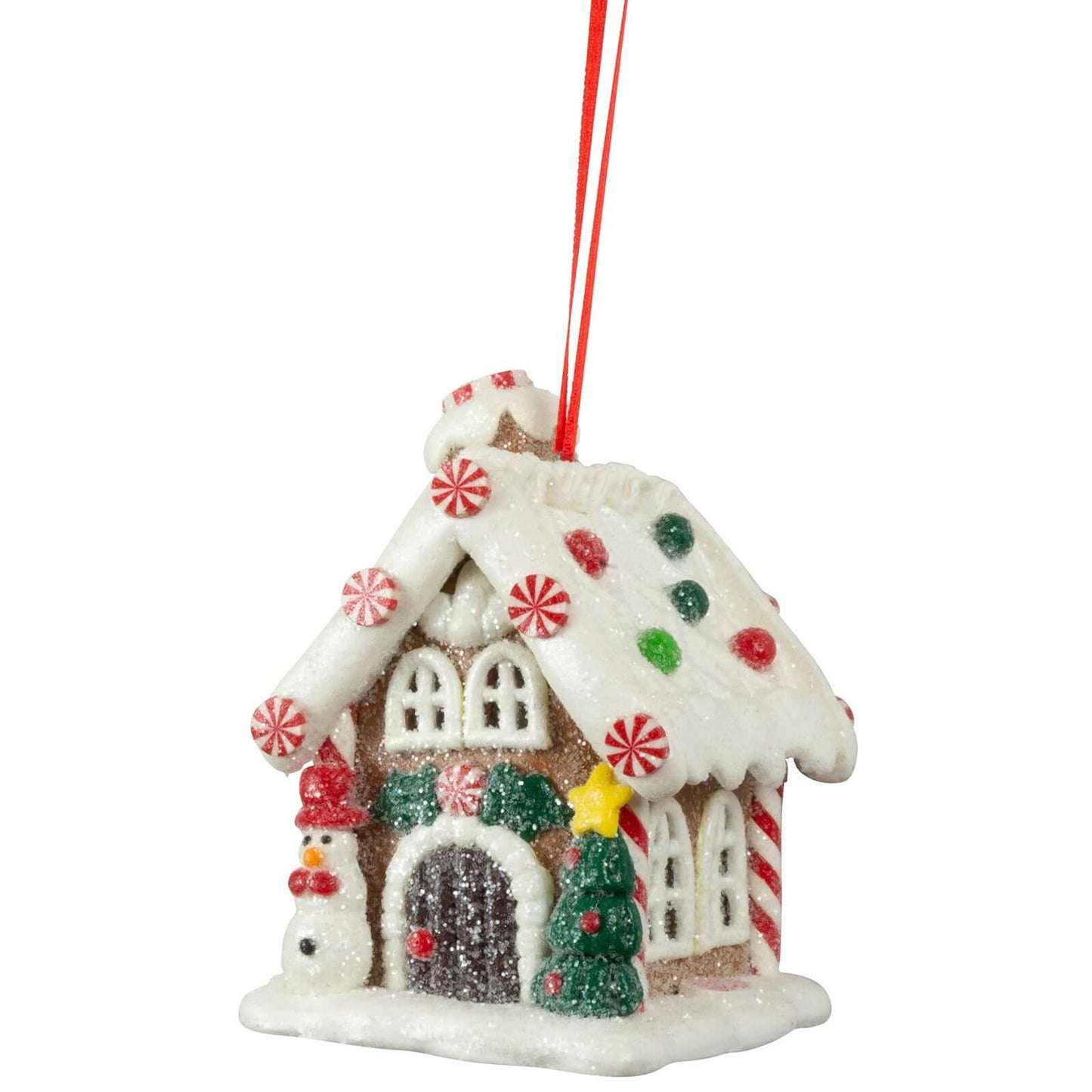 Baumschmuck Lebkuchenhaus, 3 Designs, VE-72(6)