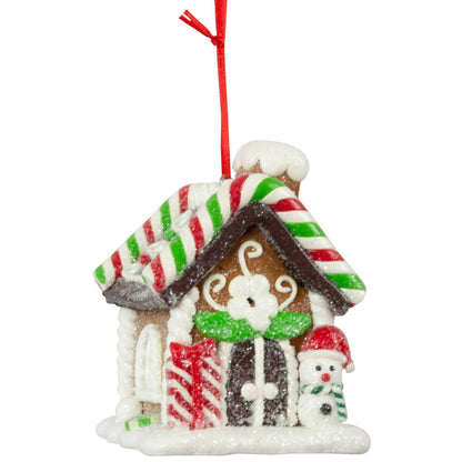 Baumschmuck Lebkuchenhaus, 3 Designs, VE-72(6)