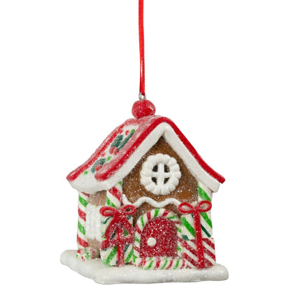 Baumschmuck Lebkuchenhaus, 3 Designs, VE-72(6)