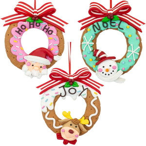 Baumschmuck 13cm, 3 Designs, VE-96(12)
