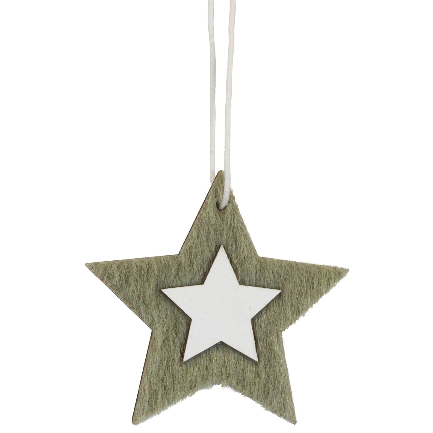 Baumschmuck 8 Stk in Holzbox, 4 Des., VE-960(24)