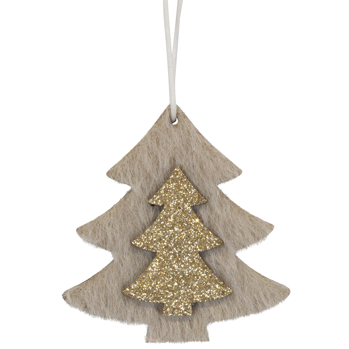 Baumschmuck 8 Stk in Holzbox, 4 Des., VE-960(24)