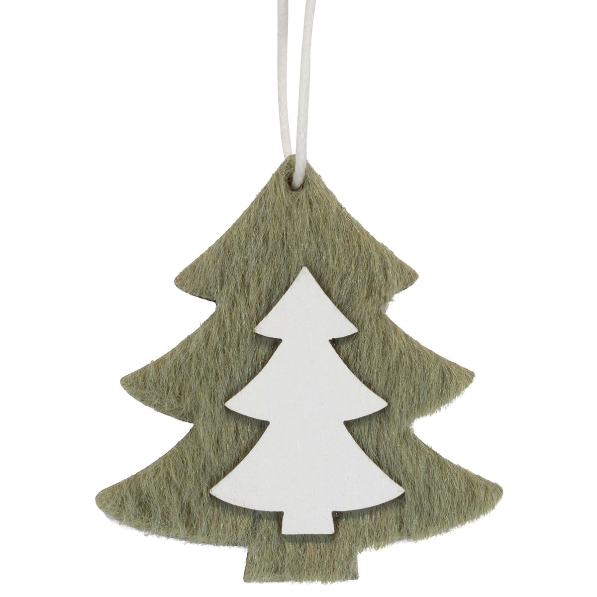 Baumschmuck 8 Stk in Holzbox, 4 Des., VE-960(24)