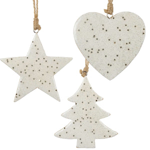 Baumschmuck 11cm, 3 Designs, VE-384(24)