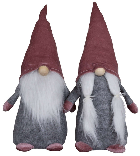 Gnom sitzend 26cm(40cm), 2 Designs, VE-24