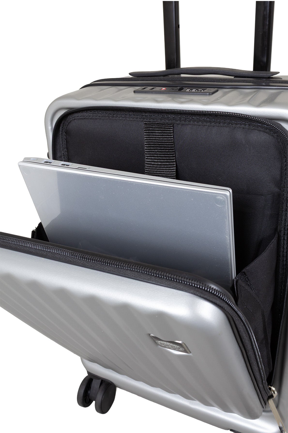 Handgepäck Business-Trolley 55cm mit Laptopfach, Farbe anthrazit