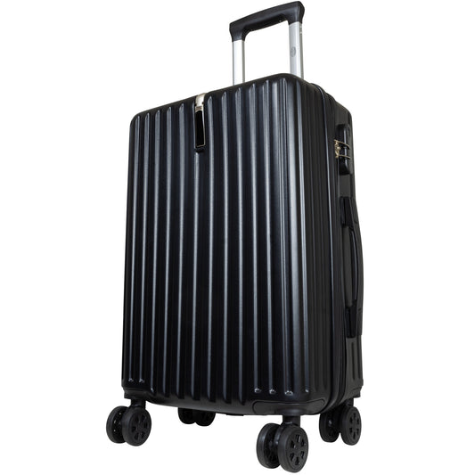 Handgepäck Boarding-Koffer Größe 55cm Hartschale Portofino schwarz