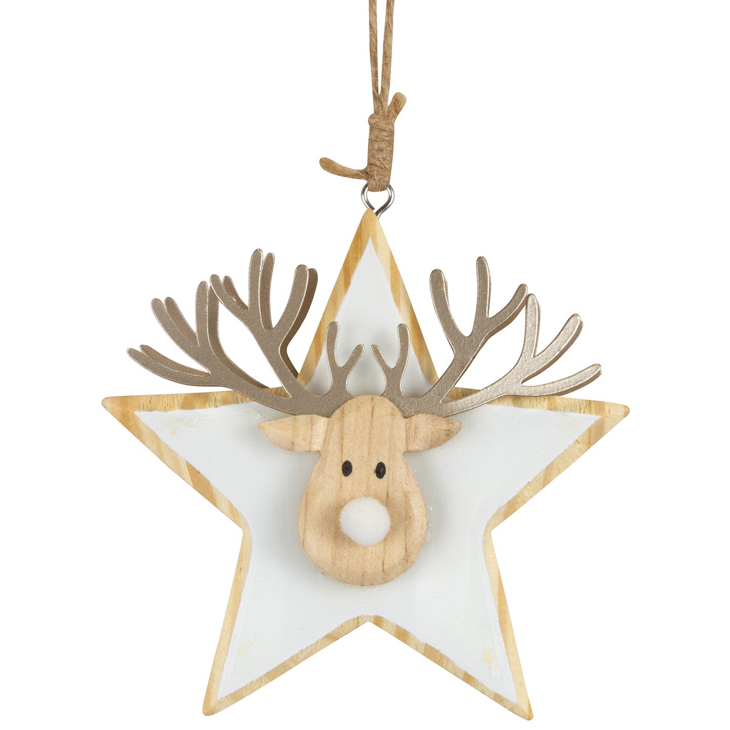 Decorazioni per albero 11cm, legno, 2 modelli, VE-192(24)