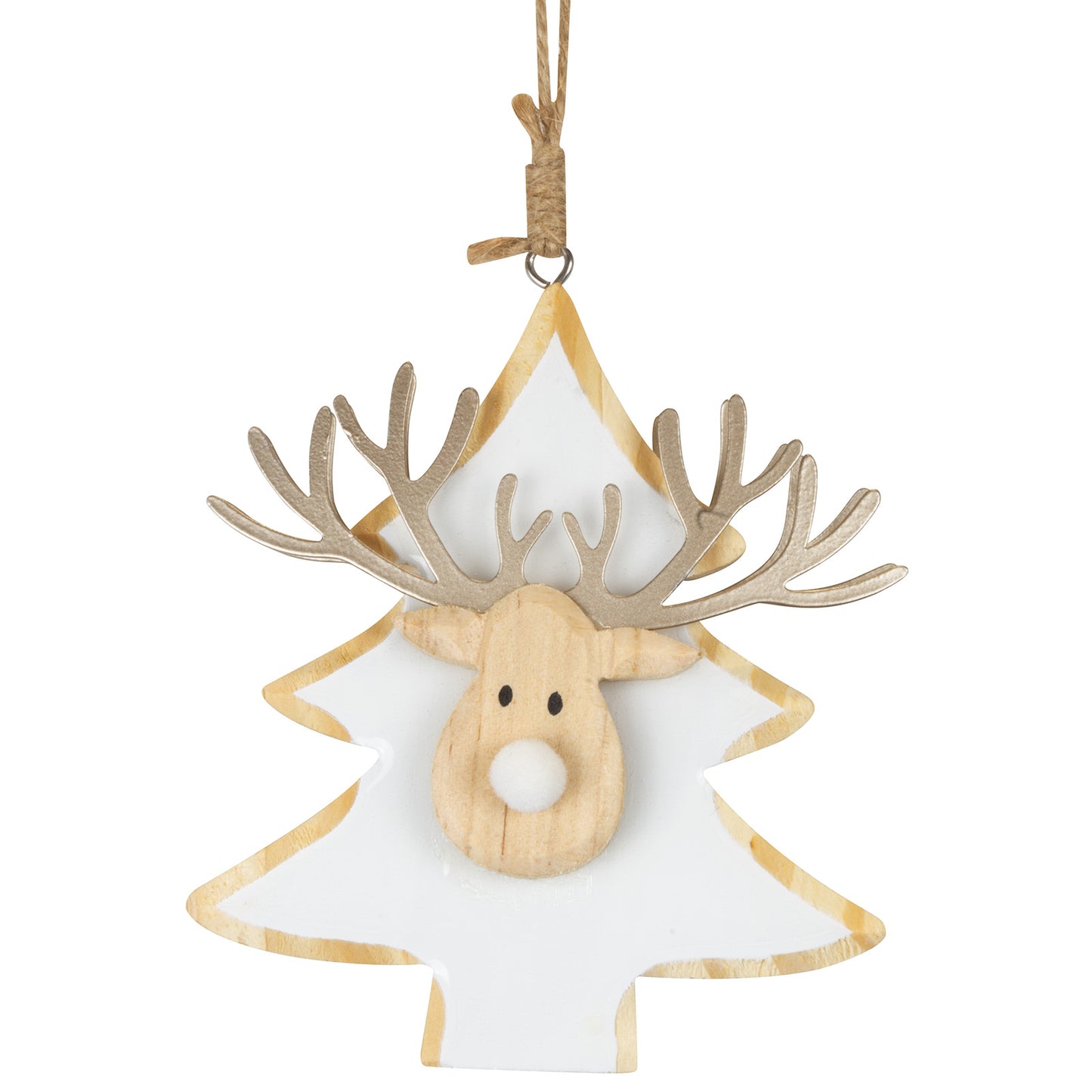 Decorazioni per albero 11cm, legno, 2 modelli, VE-192(24)