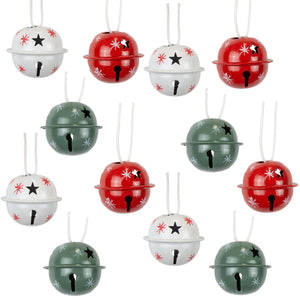 Baumschmuck 12er, Metall, 3 Designs, VE-288(24)