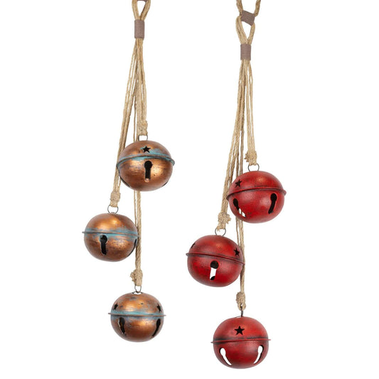 Hängedeko 60cm Schellen,2 Designs, VE-72(6)