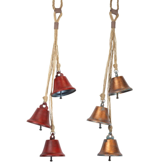 Hängedeko 60cm Glöckchen, 2 Designs, VE-72(6)