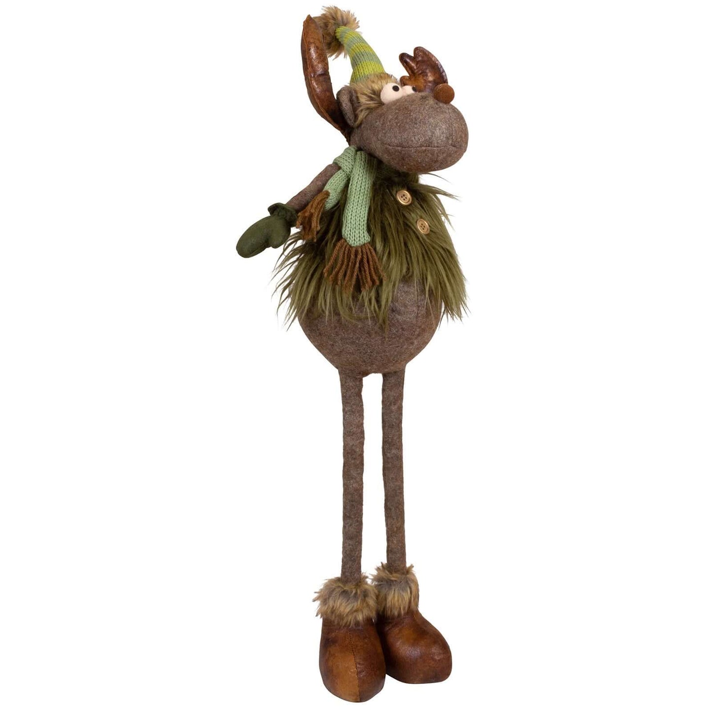 Elch mit Teleskopbeinen 55-75cm, 2 Designs, VE-12