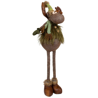 Elch mit Teleskopbeinen 55-75cm, 2 Designs, VE-12