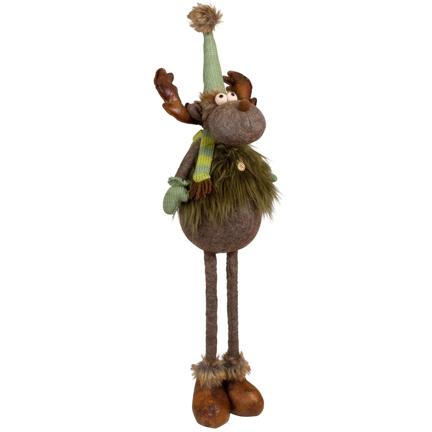 Elch mit Teleskopbeinen 55-75cm, 2 Designs, VE-12