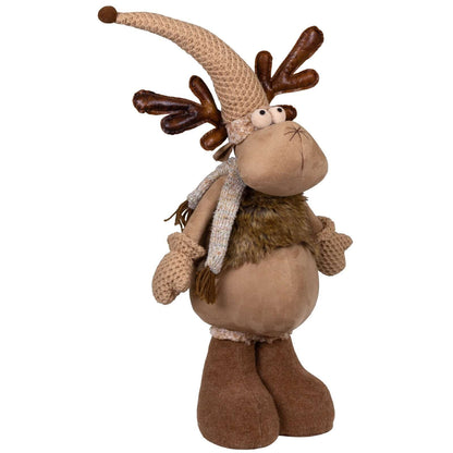 Elch mit Teleskopbeinen 65-110cm, 2 Designs, VE-8