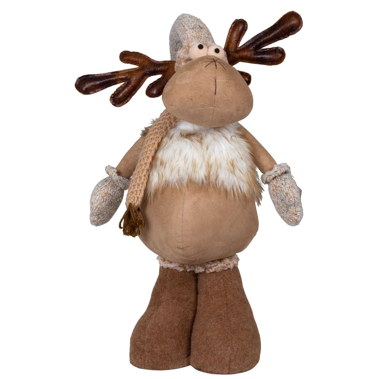 Elch mit Teleskopbeinen 65-110cm, 2 Designs, VE-8