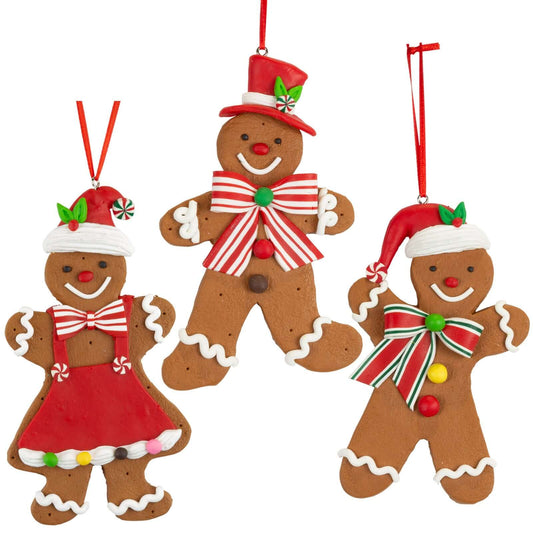 Baumschmuck 14cm, Polyclay, 3 Designs, VE-144(24)