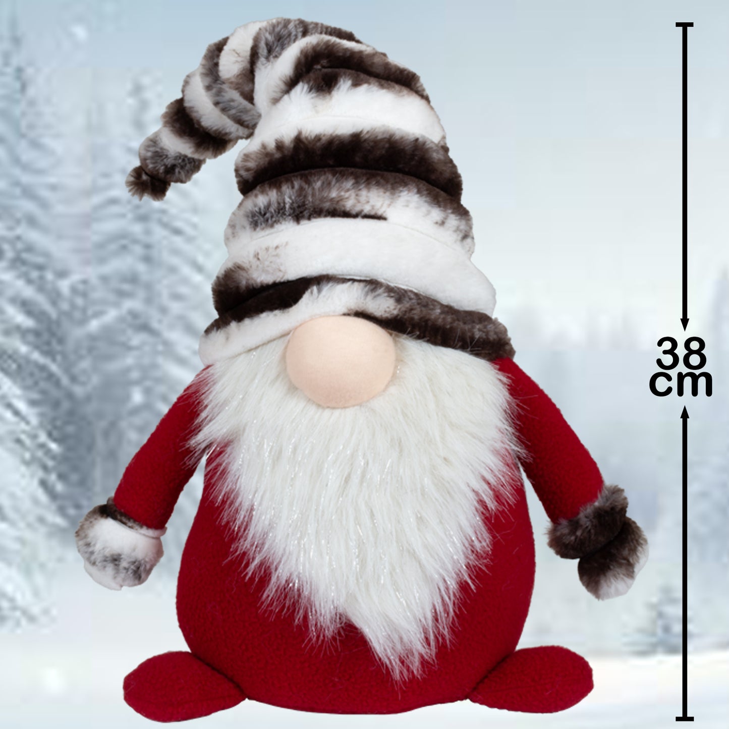 Gnom sitzend 38cm (58cm), VE-12