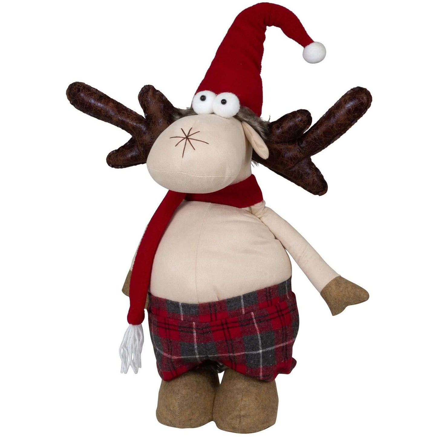 Elch mit Teleskopbeine 70-110cm(100-140cm), 2 Designs, VE-4