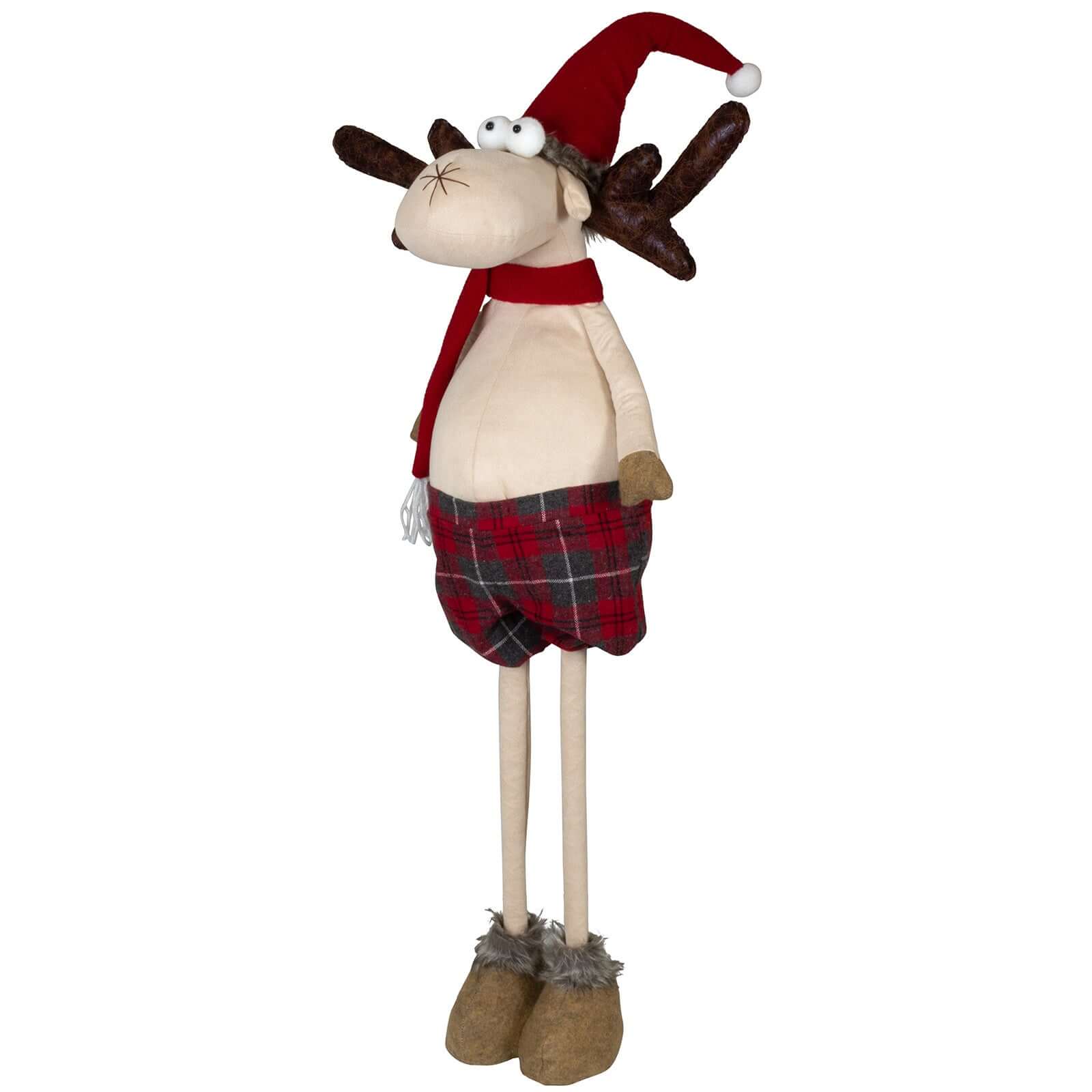 Elch mit Teleskopbeine 70-110cm(100-140cm), 2 Designs, VE-4