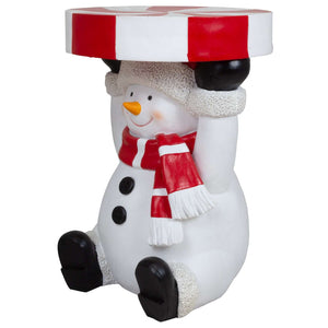 XL Schneemann-Tisch 54cm, Polyresin, VE-1