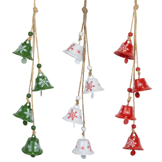 Hängedeko 42cm, Metall, 3 Designs, VE-144(24)