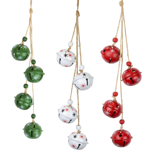 Hängedeko 37cm, Metall, 3 Designs, VE-144(24)