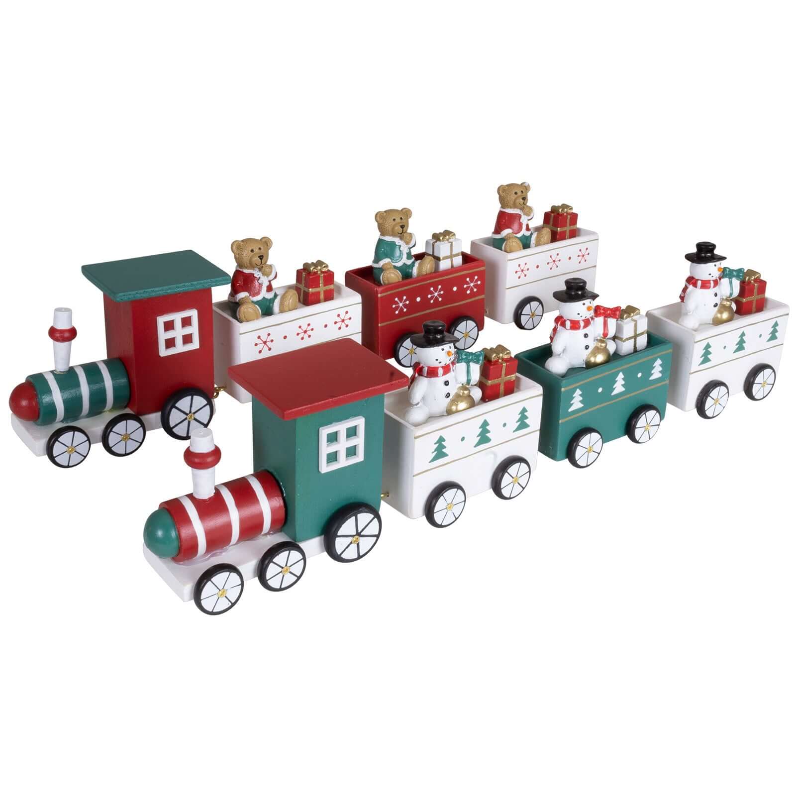 Holzbahn 36cm, 2 Designs, VE-24(2)