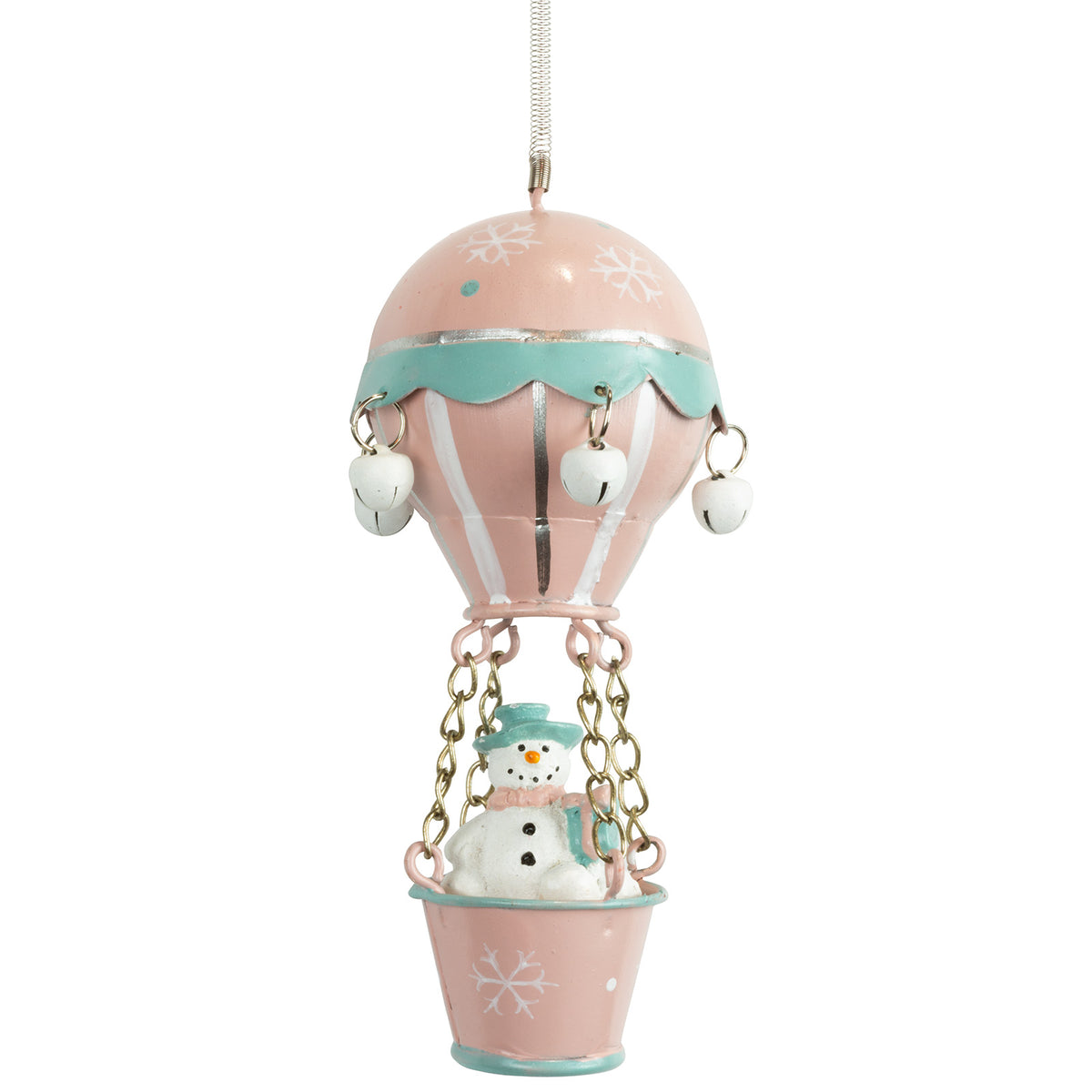 Tree Ornament Balloon Metal, 4 Designs, VE-144(12)